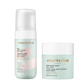 Evereden Kids Happy Face Duo melon-juice wash bottle, gentle cleansing for kids' skin.