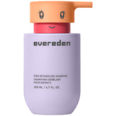 Evereden Kids Shampoo bottle pour shows gentle cleansing for daily detangling.