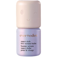 Evereden Super Rich Hydrating Face Serum Balm jar close-up for winter hydration