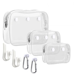 Everfunny Bogg bolsa playa transparente, fácil localización de objetos en la playa