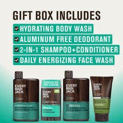 Every Man Jack Aluminum-Free Deodorant Stick for daily fresh feel