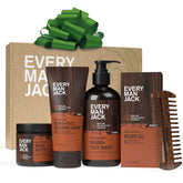 Every Man Jack beard-essentials gift box ready for gifting and routine setup.