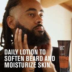 Every Man Jack bottle back shows coconut oil and witch hazel benefits.
