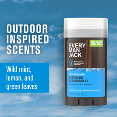 Every Man Jack Fresh Air contains cotton extract to help absorb moisture for underarms.