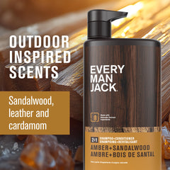 Every Man Jack label-closeup: product details and natural ingredients.