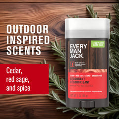 Cotton extract detail in Every Man Jack deodorant for moisture absorption.