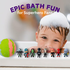 EvolutionUSA toy inside revealed, encouraging imaginative play during bath time.