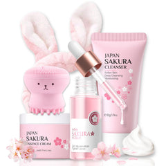 Evolvique Sakura travel cleanser for teens provides hydration.