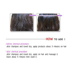 Ex Ceramide PPT Treatment 1000ml being applied for deep conditioning and detangling