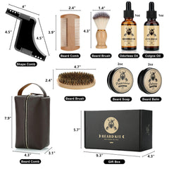 EXREIZST beard oil bottles — two scented oils for softer beard and shine.