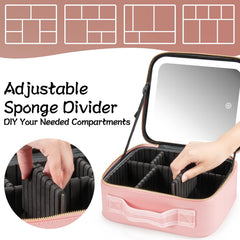 Extrei Gent waterproof synthetic leather case protects cosmetics in any weather
