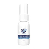 Eye Love Lid and Lash Cleanser bottle showing HOCl spray for gentle eyelid cleansing.