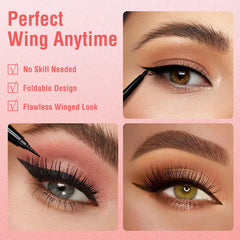 Eyeliner Stamp con corazon romantico para estilos rapidos.