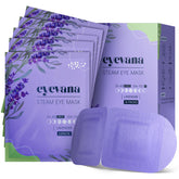 Eyevana steam eye mask 16-pack packaging with lavender delivers calming warmth for daily refresh.