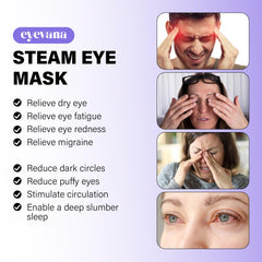 Eyevana inner steam heat highlights consistent warmth from start to finish.