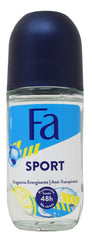 Fa Deodorant Roll-On Sport scent closeup – crisp, refreshing aroma for daily confidence.