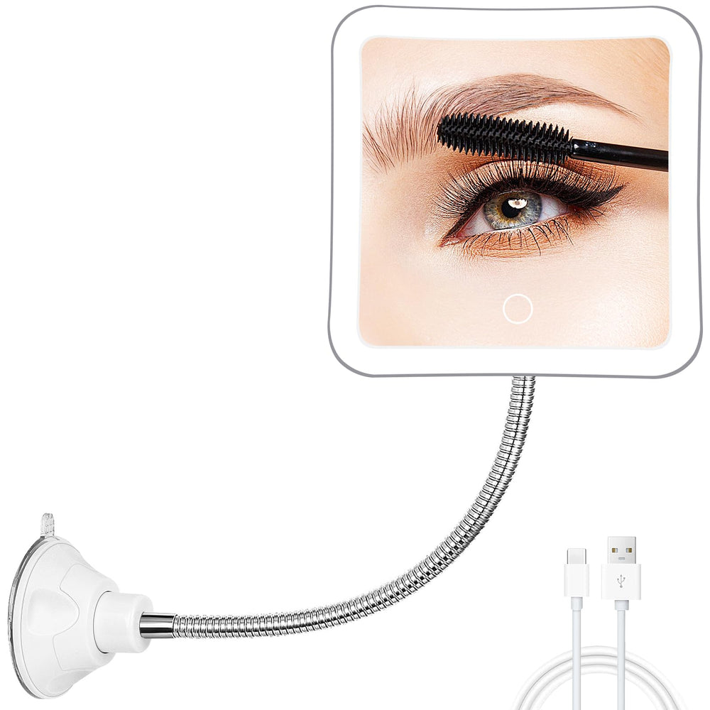 Fabuday 30x magnifying mirror front view for precise makeup detail