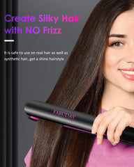 Fabuday flat iron auto shut-off enhances safety after use.