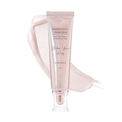 FACESCANADA Strobe Cream Rose Gold packaging highlights glow primer.