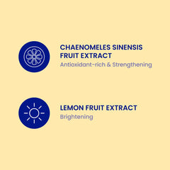 FACETORY Chinese quince extract visual showing barrier support
