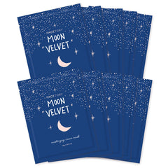 FACETORY Moon Velvet mask packaging shown for gifting and display.