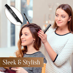FACON Faether Razor hair cutting tool shown in action for clean lines and layered looks