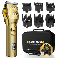 FADEKING professional hair clippers with LED display enable precise fades