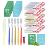 fafortune bulk hygiene kit 40 sets packaging for easy bulk donation.