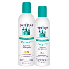 Fairy Tales Curly Q shampoo bottle front—gentle cleansing for all curl types