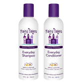 Fairy Tales Daily Cleanse Kids Shampoo bottle demonstrates a gentle cleansing option for daily haircare.