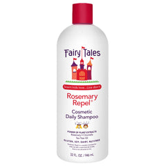 Fairy Tales Rosemary Repel daily kids shampoo bottle front view for gentle cleansing.