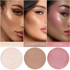 Falocutus blush-stick in rosy shade adds natural flush.