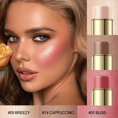 Falocutus highlighter pen provides a satin glow for lifted features.