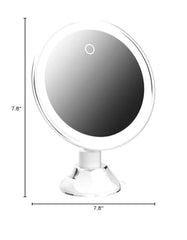 Fancii Luna 2 lighting controls demonstrate warm, neutral, daylight options.