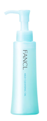 Fancl Mild Cleansing Oil bottle, closed, ready for a gentle daily makeup removal routine.