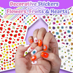 FANDAMEI 3D rhinestones with mermaid scales and geometric shapes catch light