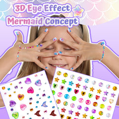 FANDAMEI self adhesive tabs included for easy, glue-free application