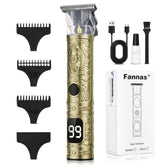 Fannas Hair Clippers cordless design for travel ease and mobility