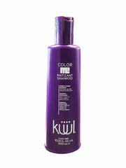 Fantasy Nails Kuul Color Me Matizant Shampoo purple-gray hair 300ml bottle demonstrates color-boost potential.