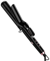 Farery 1-1/2 inch curling iron barrel closeup showing smooth even heat styling for long hair