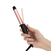 FARERY ceramic mini-curler close-up of 3/4-inch barrel for precise short-hair styling.