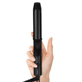 FARERY Travel Curling Iron 1-inch barrel for quick on-the-go curls.