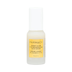 Farmacy Face Exfoliator Serum Honey Glow bottle highlights glow overnight routine