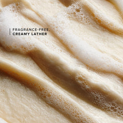 Farmacy Gentle Creamy Face Cleanser foam-lather illustrates gentle cleansing and makeup removal.