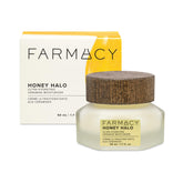 Farmacy Honey Halo ceramide moisturizer jar close-up for deep hydration.