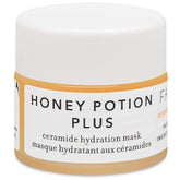 Farmacy Honey Potion mask jar closeup shows rich hydration for the skin