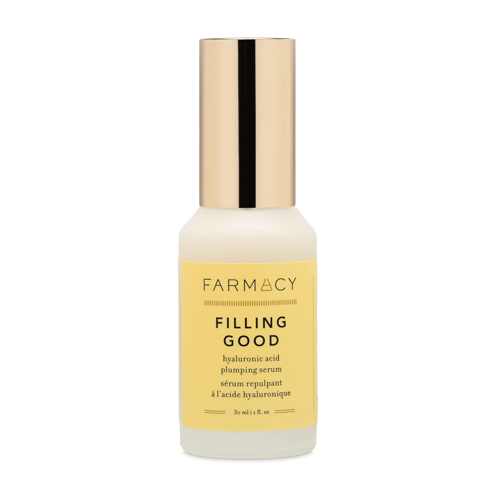 Farmacy Hyaluronic Acid Serum bottle close-up highlighting hydration benefits