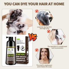 Farndu at-home color process image demonstrates simple, bowl-free application.