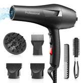 Faszin Ionic Salon Hair Dryer front view for quick drying with controlled heat.