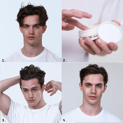Fatboy Hair Kaolin clay granules closeup emphasizes grip and definition
